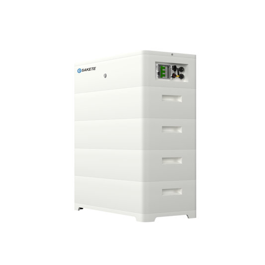 SAKETE 12 kWh LFP 3000 / HV Batterie für Goodwe, SoFar, Deye, Growatt, Solis Wechselrichter