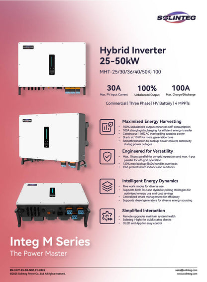 Solinteg MHT-25/30/36/40/50K-100