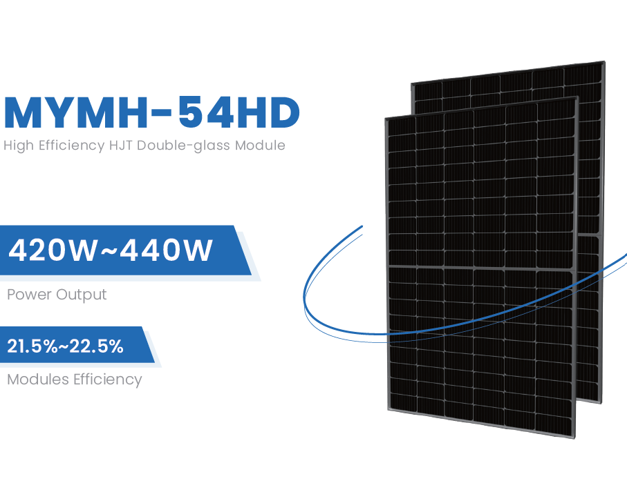 MingYang -54HD Heterojunction PV Modul 430 Watt Bifazial