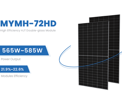 MingYang -72HD Heterojunction PV Modul 560 Watt Bifazial