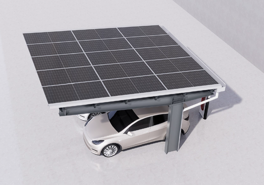 CARPORT T3.D Double Parking DIY Bausatz