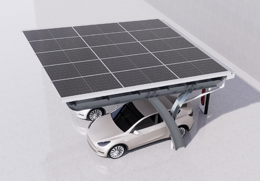 CARPORT Y3.D Double Parking DIY Bausatz